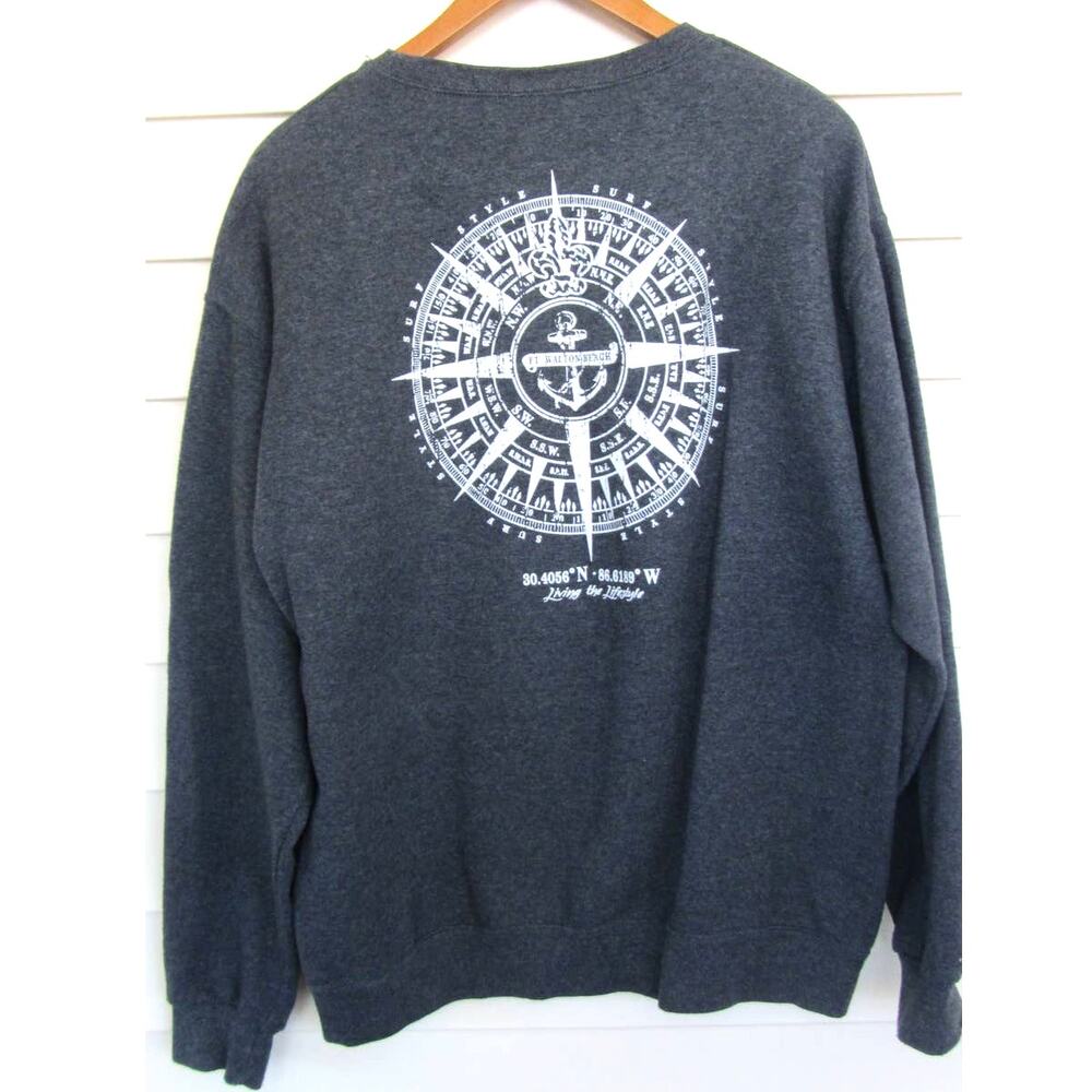 Ft. Walton Beach Florida Nautical Crewneck Sweatshirt